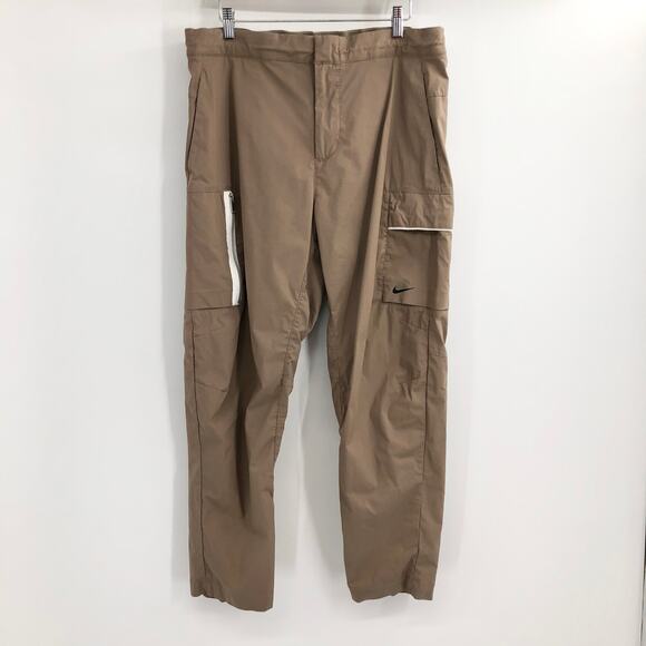 Nike Sportswear Essential Utility Pants DD7034-208 Dark Tan Men's Size 34 - Picture 1 of 12